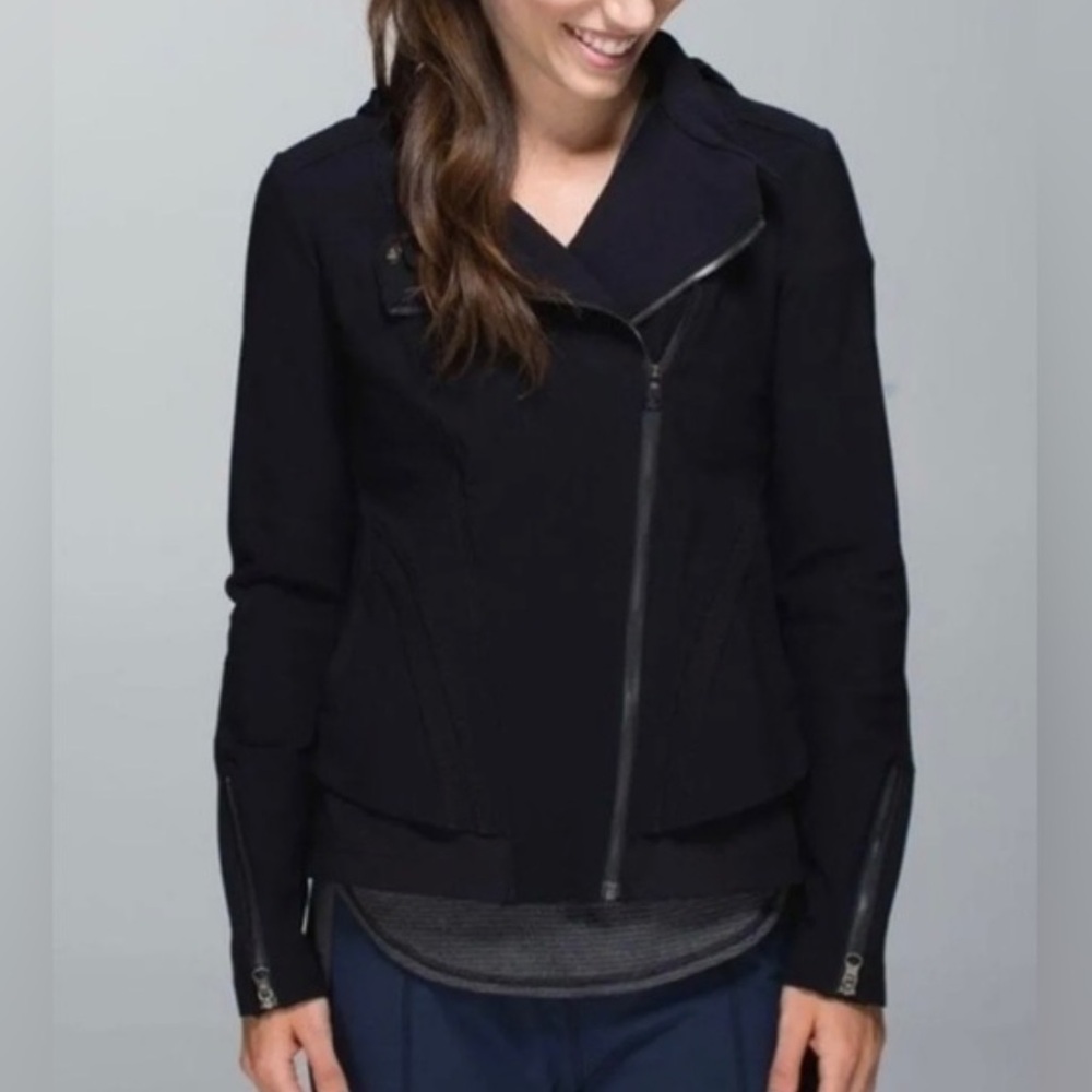 LULULEMON Bust A Move Moto Jacket - size 4